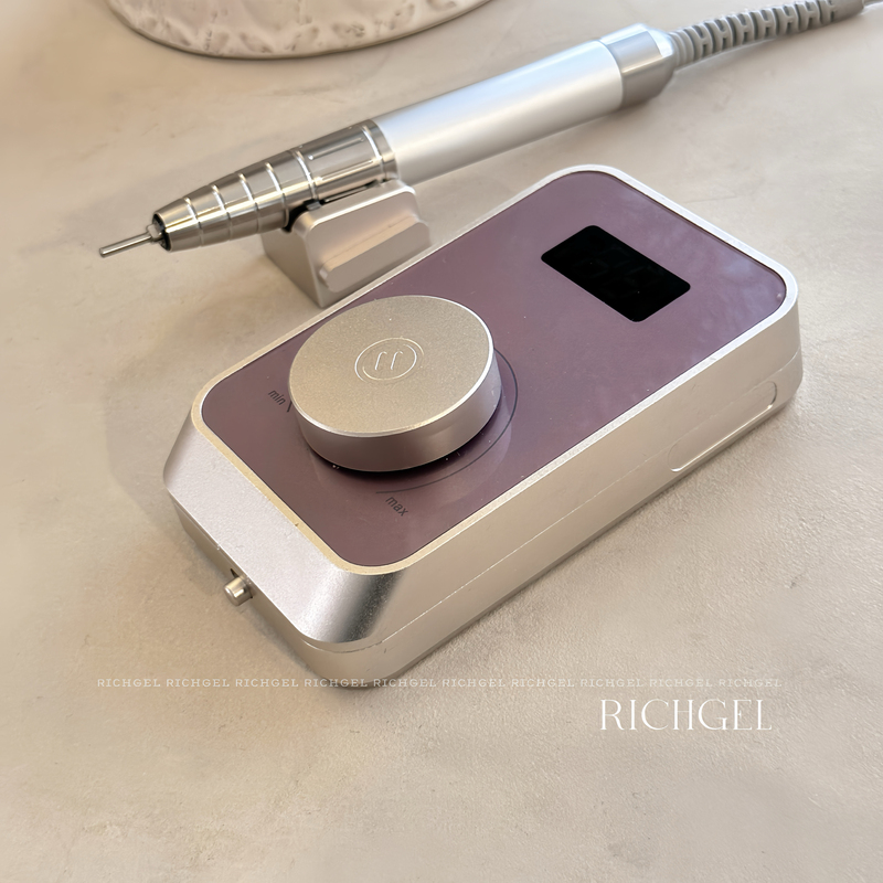 Reikogel Waterproof Nail Drill Machine with Low Noise and 35,000 Rpm, Specially Designed for Pre-Treatment