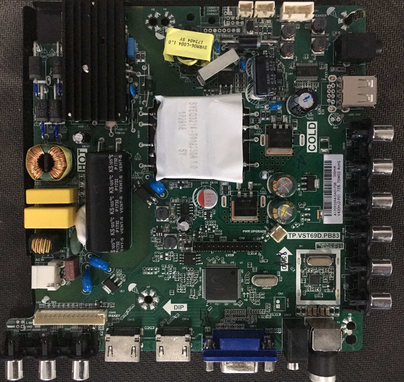 Original Haier motherboard LE40B510X H40E12 H40E8 0090802443 0090725189A