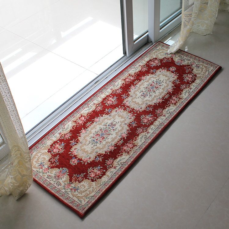 Long strip country country style living room European-style carpet floor mat door mat kitchen mat bedroom bedside blanket foot mat