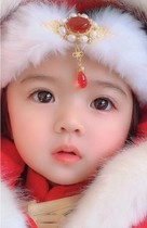  Girls baby hairband Fashion trend Retro headband wiping forehead Ethnic wind headband Embroidery hair accessories Princess hairband