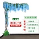 Mô phỏng Hoa Wisteria Mã hóa Cây mây Cây Hoa giả Hoa tím Nhựa Trang trí nội thất đám cưới Trần hoa - Hoa nhân tạo / Cây / Trái cây lan giả hạc rừng