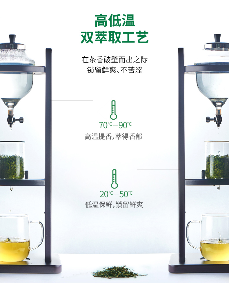 华东！茶里王日式绿茶420ML*12瓶