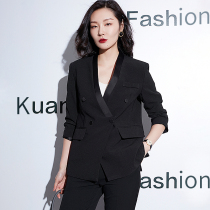 Suit suit women 2022 springtime Temperament Goddess Van Fashion Business Professional Dress Ol interview Positive Dress Work Suit