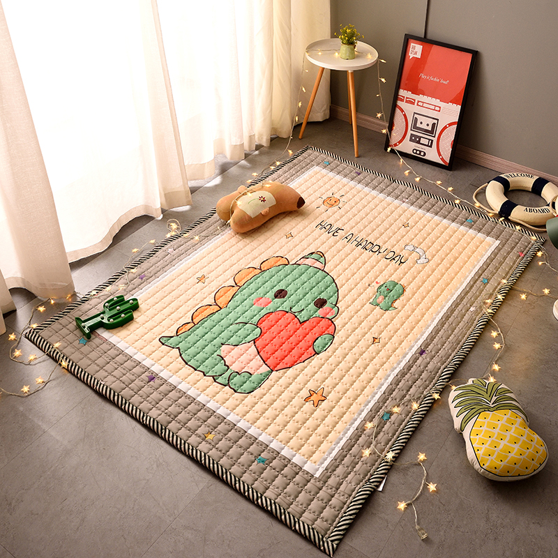Children's cartoon carpet bedroom home bedside blanket baby climbing mat room floor mat tatami thickened game mat