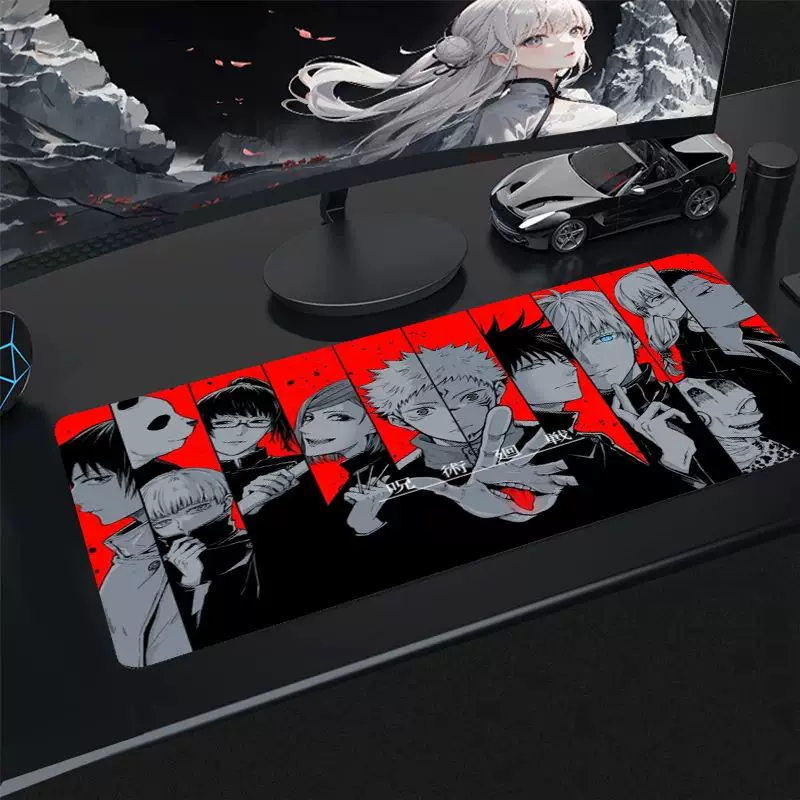 Мышь-коврик Jujutsu Kaisen аниме Gojo Satoru большой для игр
