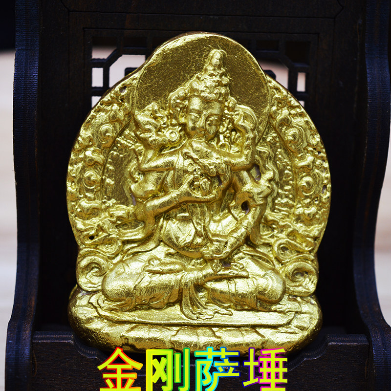 Vajrasattva wiping tantric Buddhist temple supplies, Buddhist statues, hand-bonded clay ornaments