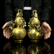 Brass Pixiu golden toad gourd Mami settled in Longtian Guardian Law Financial energy storage Seiko