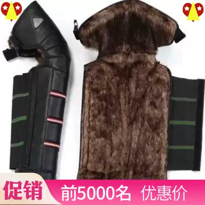 Ultra-thick protective cover household elderly knee motorcycle warm knee pads for external use summer and autumn thickened velvet cycling men and women