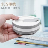 Немецкая складная чашка, дорожная стирка, устойчивый к высоким температурам карман, портативная силиконовая чашка для чистки зубов для пар с крышкой, телескопическая чашка