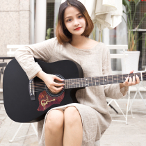  Dido guitar beginner female student Male folk guitar 40 inch 41 inch novice beginner practice acoustic guitar instrument