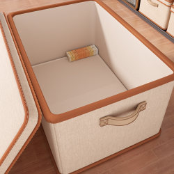 Clothes Storage Box with Lid For Home Wardrobe for Clothes, Quilts, Toys Storage Basket, Large Capacity Organizing Box Handy Gadget
