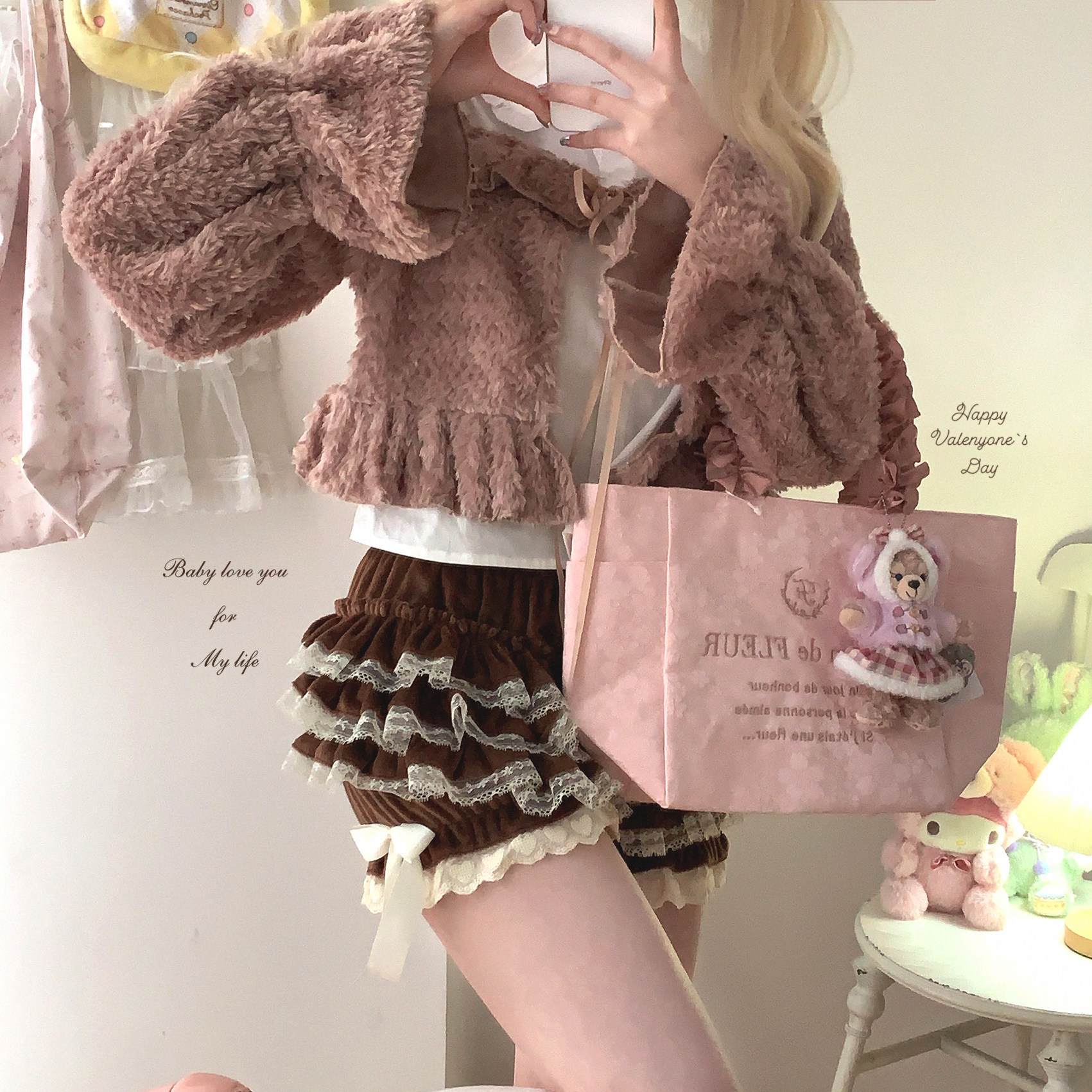 *sleepingdoll ручной работы * тыква сын бархат Слой торт осень и зима версия тыква брюки 