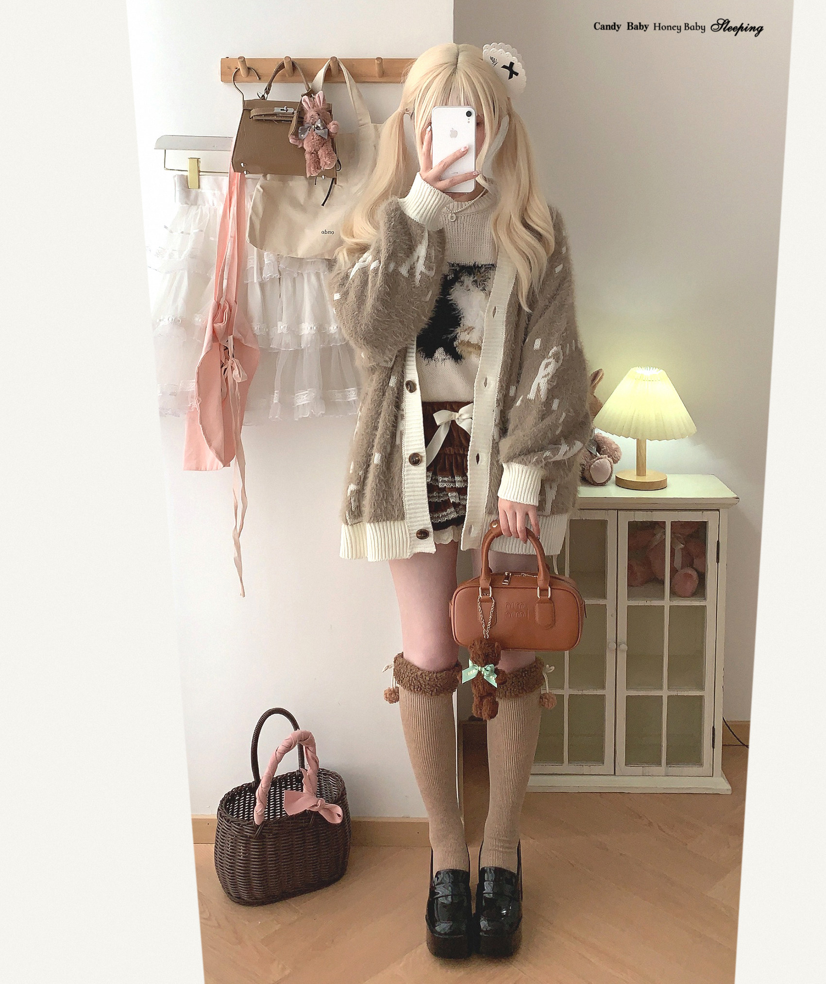 *sleepingdoll ручной работы * тыква сын бархат Слой торт осень и зима версия тыква брюки 