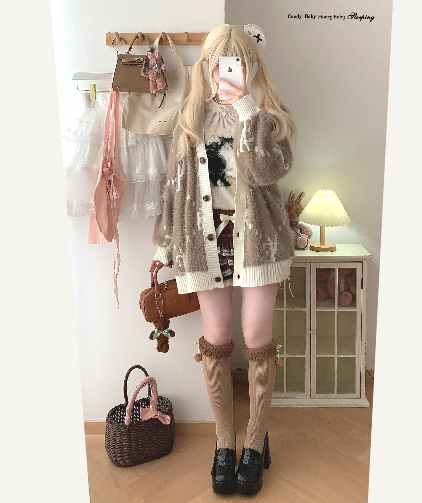 *sleepingdoll ручной работы * тыква сын бархат Слой торт осень и зима версия тыква брюки 