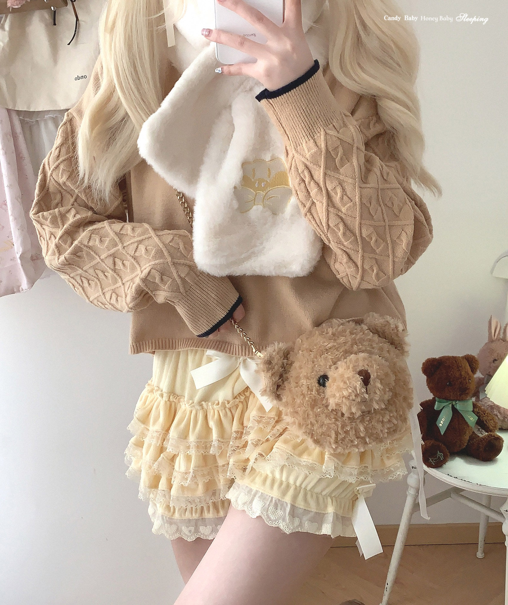 *sleepingdoll ручной работы * тыква сын бархат Слой торт осень и зима версия тыква брюки 