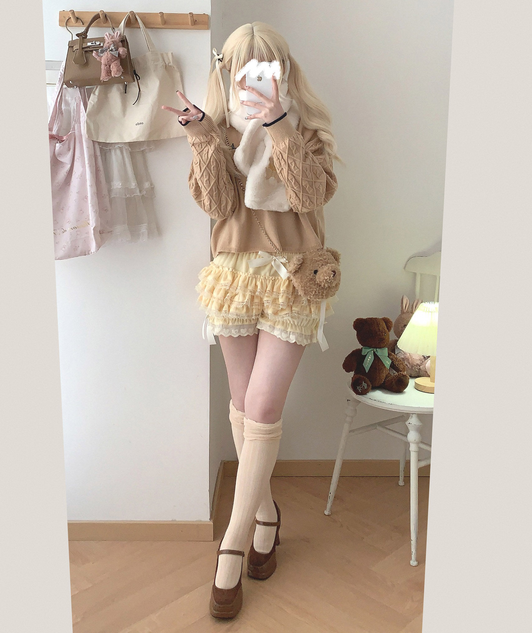 *sleepingdoll ручной работы * тыква сын бархат Слой торт осень и зима версия тыква брюки 