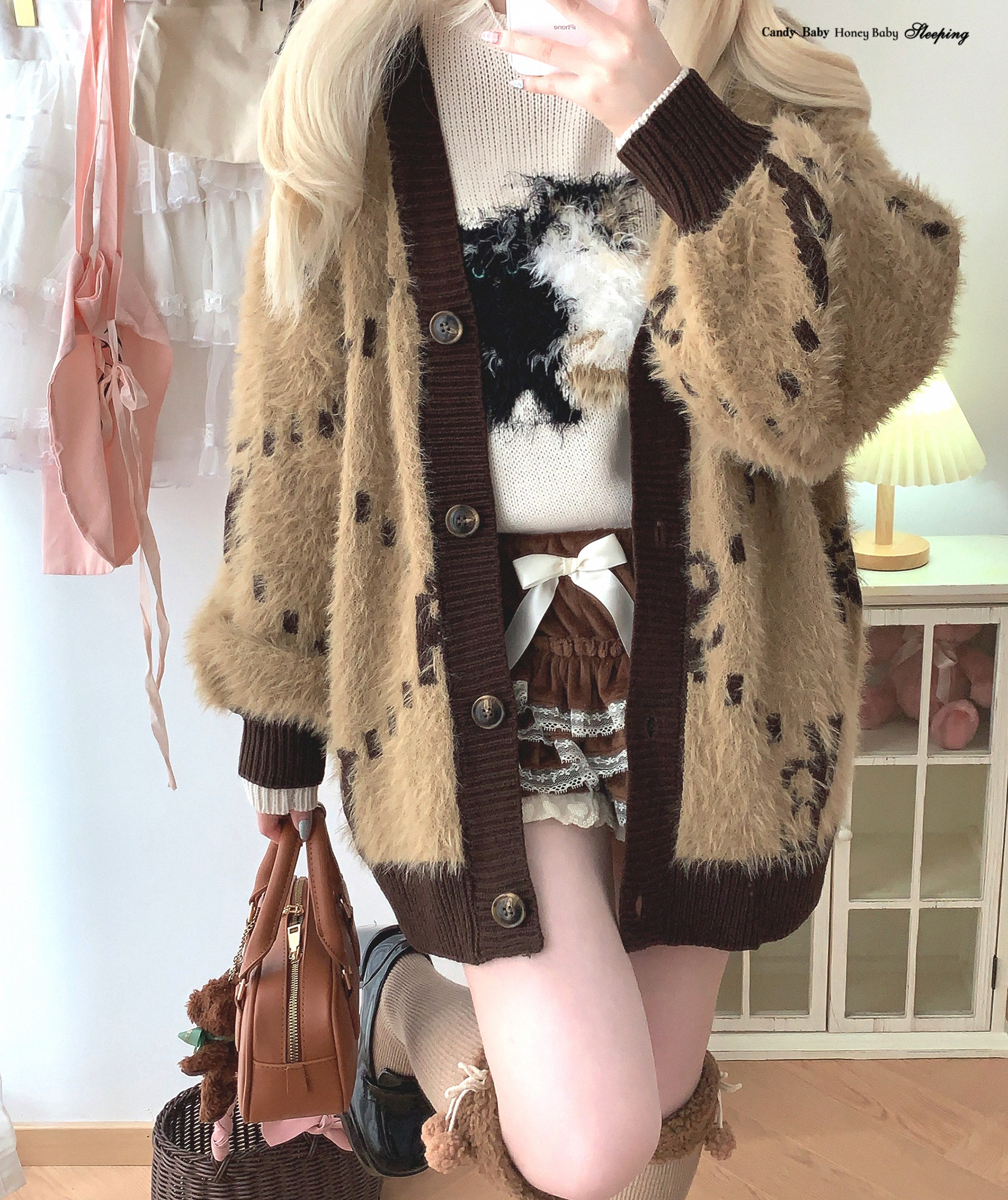 *sleepingdoll ручной работы * тыква сын бархат Слой торт осень и зима версия тыква брюки 