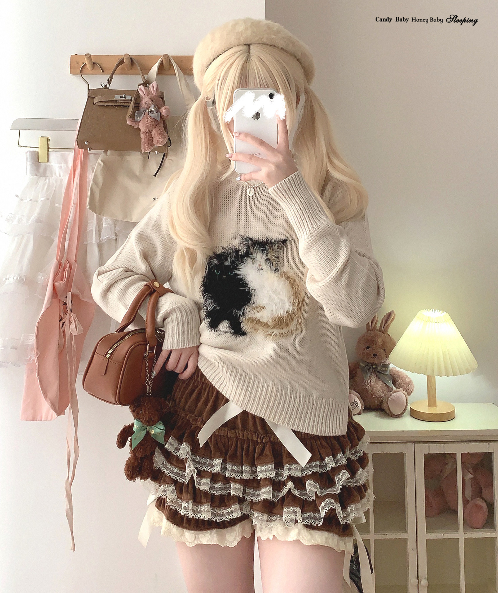 *sleepingdoll ручной работы * тыква сын бархат Слой торт осень и зима версия тыква брюки 