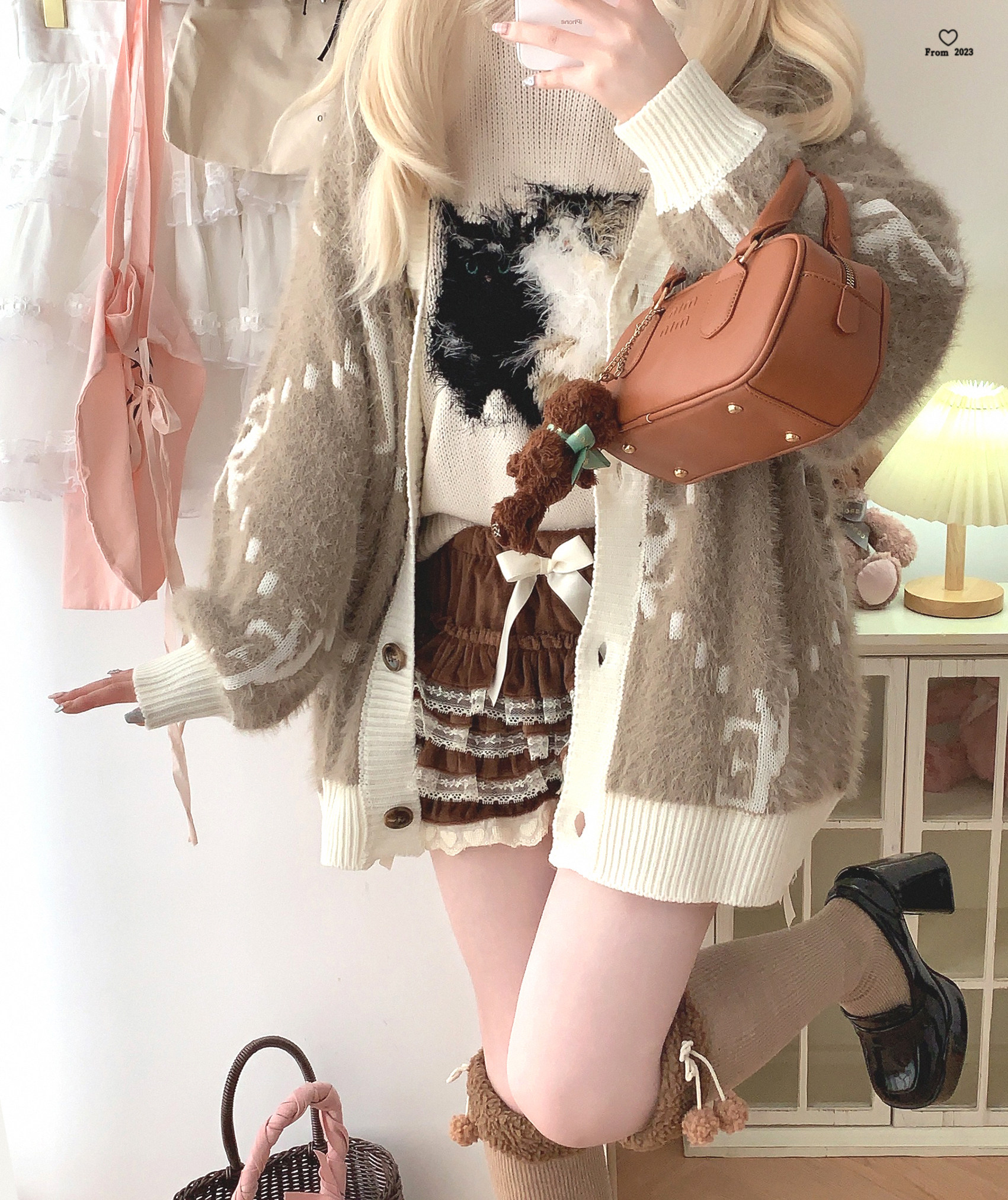 *sleepingdoll ручной работы * тыква сын бархат Слой торт осень и зима версия тыква брюки 