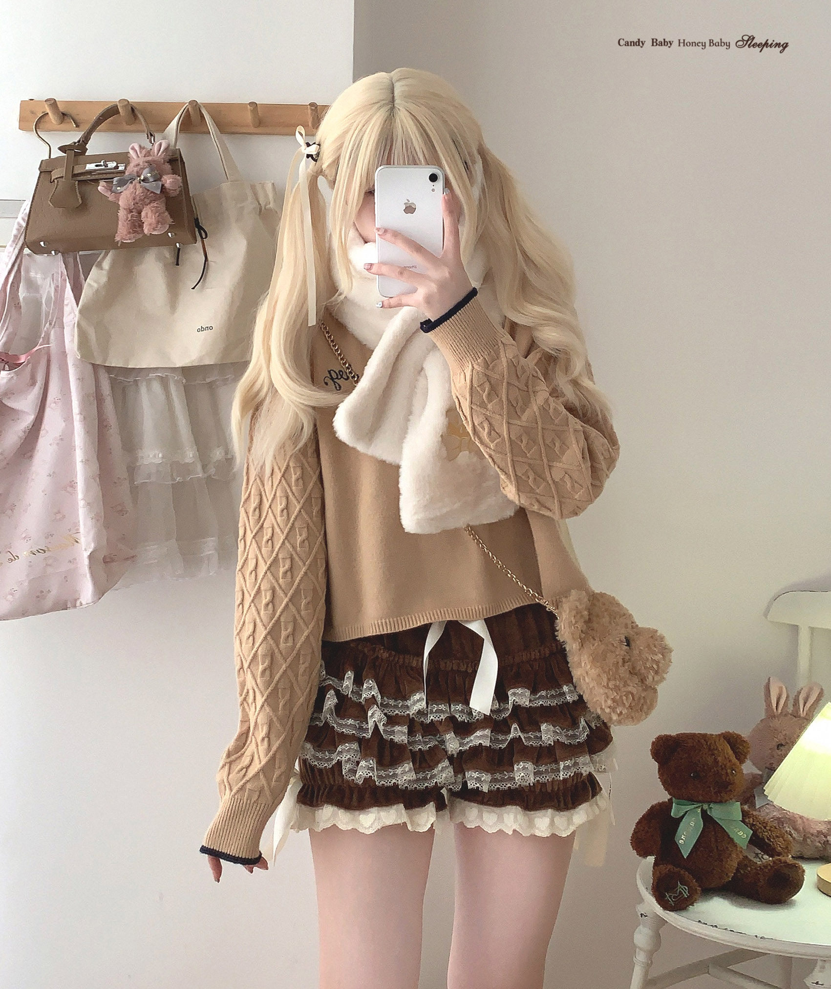 *sleepingdoll ручной работы * тыква сын бархат Слой торт осень и зима версия тыква брюки 