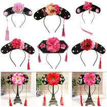 Flag-Head Lady Hair Hoop Funny Palace Wind Lady Money Wash face Hair Dressy headband Special Anti-slip grown-up Cute Head Accessories Summer