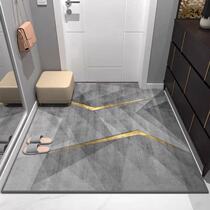 High end in doormat Dirty Big Doormat Carpet Entrance Door Mat Light Extravagant Advanced Minimalist Modern Home Upscale