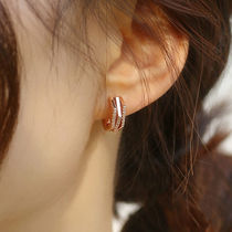 This year the new earrings are high cold European and American Temperament Lady Earrings 2021 Fancy Fashion Foreign Air Tide Ear Accessories