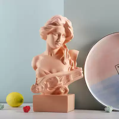 Qin female statue ornaments home accessories creative furnishings personality modern Nordic living room wine cabinet decorations
