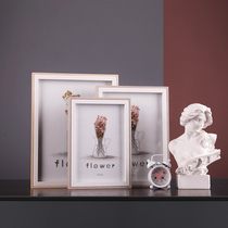 ins wind Korean wind photo frame swing table 6 inch 7 inch 8 inch desktop photo photo frame family photo frame family photo frame decorative swing piece