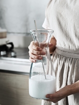 YW Idea no Gaipsala cold kettle Home Juice Bottle Zakers Big Capacity Winemaker Glass Tune Drinking Pot Cool Water