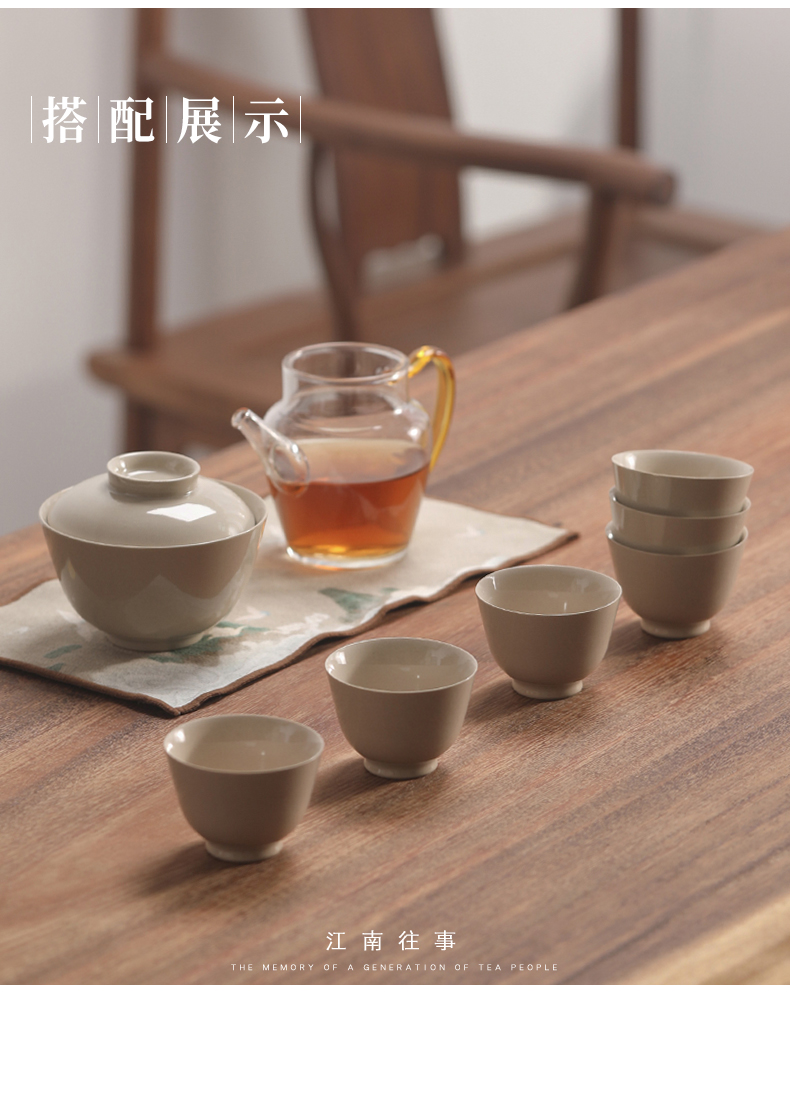 Jiangnan past plant ash caddy fixings tin alloy cover seal pot contracted household ceramics tea POTS storage tanks