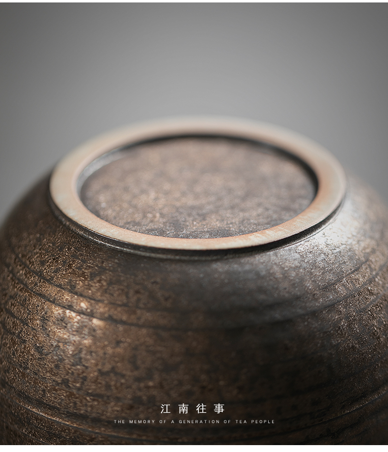 Jiangnan past iron ore washing ceramic glaze tea kung fu tea tea accessories to restore ancient ways small cup of water, after the wash