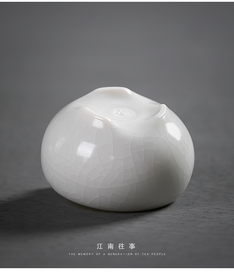 Jiangnan kung fu tea set ceramic cups past a single master your up sample tea cup cup tea cup suet jade white porcelain