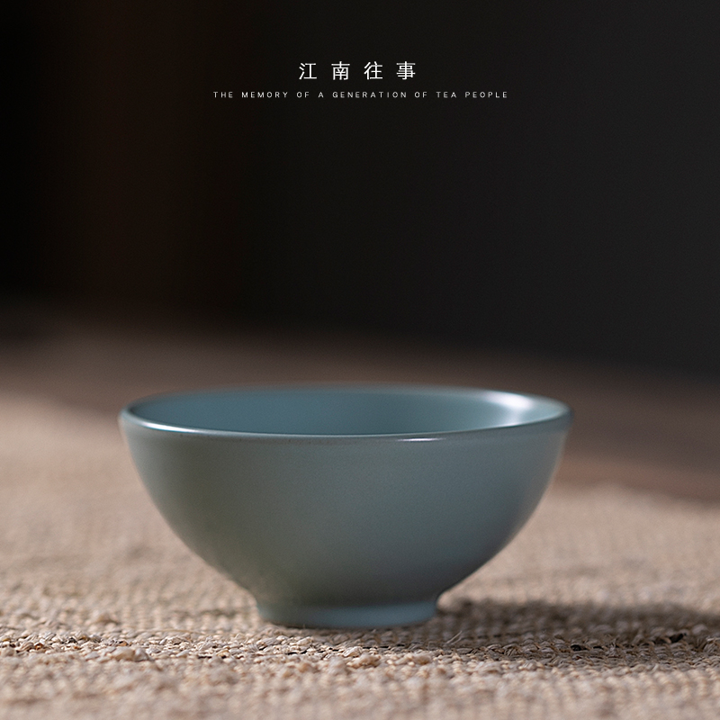 Jiangnan past shamrock wide koubei kung fu tea set your up ceramic cup sample tea cup your porcelain inside the master CPU