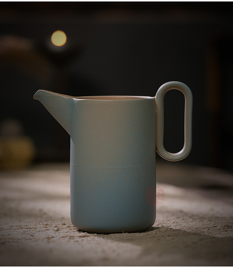 Jiangnan past kung fu tea set suit fool ceramic coarse pottery teapot household contracted a whole set of new Chinese style
