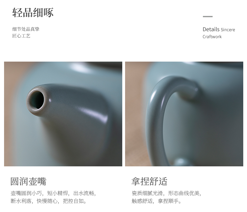 Jiangnan past your porcelain shamrock respecting virtues pot of kung fu in the teapot red ceramic tea set on your up single pot teapot