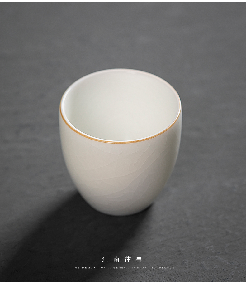 Jiangnan past kung fu tea cups a single master cup sample tea cup your up tea suet jade ceramic cups