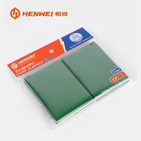 63*90 мм Hengwei Matte Dark Green, одна упаковка из 100 штук