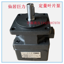 Xianju Giants quantitative vane pump YB1-4 YB1-6 YB1-10 YB1-10 machine tool hydraulic oil pump 12 16 20