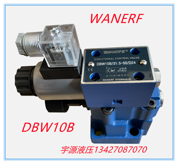 DBW10B 31 5-50 R220 D24 electromagnetic overflow valve WANERF pressure relief valve DB10-1-50 315
