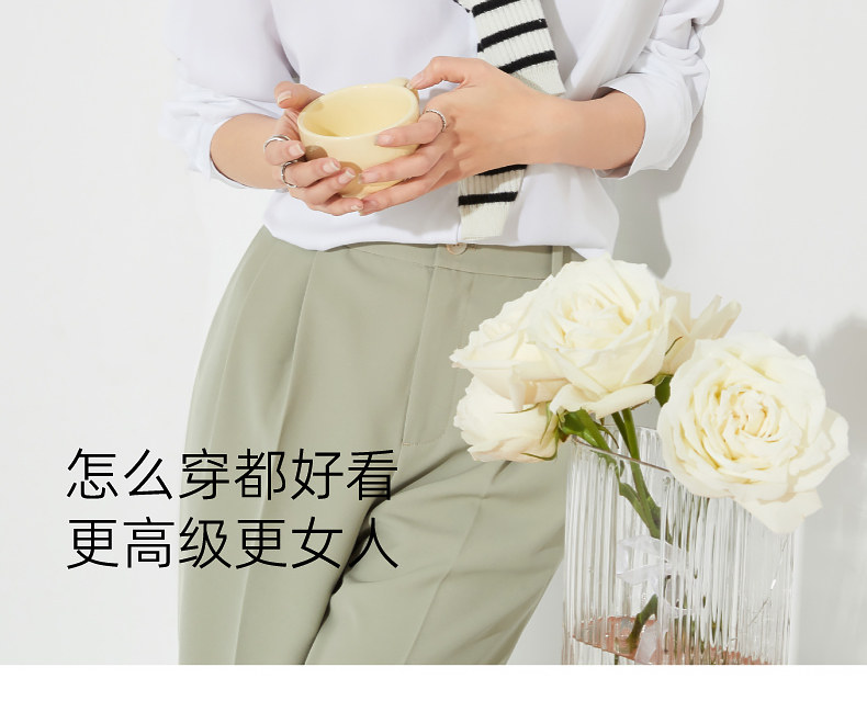 Осенняя рубашка, белая куртка, V-образный вырез, свободный крой, французский стиль 