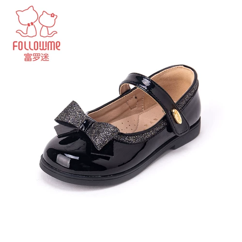 Туфли для принцессы, детская обувь для кожаной обуви, мягкая подошва, в западном стиле
