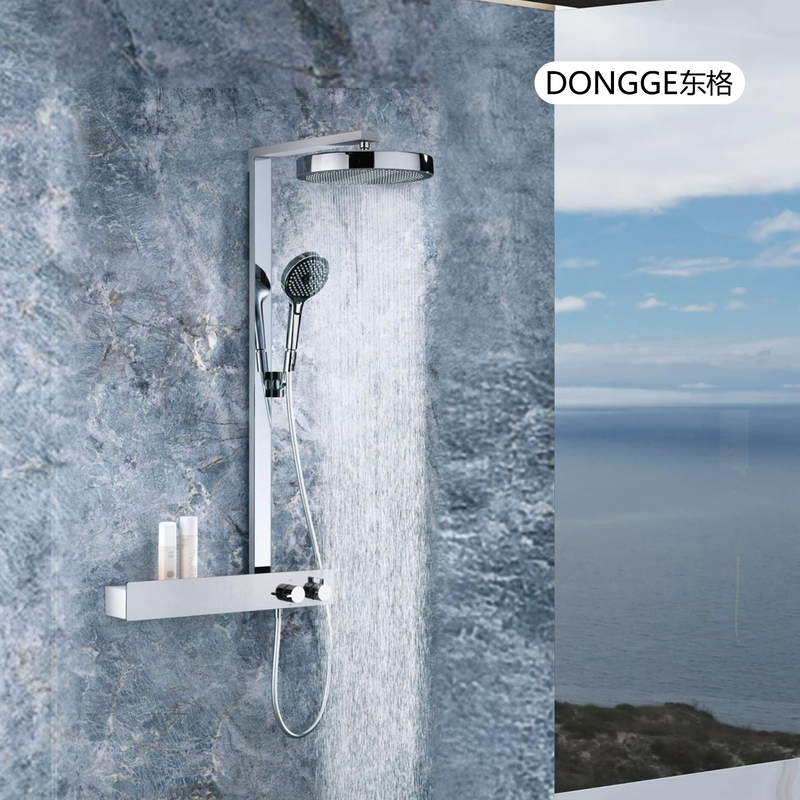 Dongge-0247 Showerhead, Newly Upgraded Version, High-End Hand Spray and Overhead Spray, Restoring the Luxurious Shower Experience