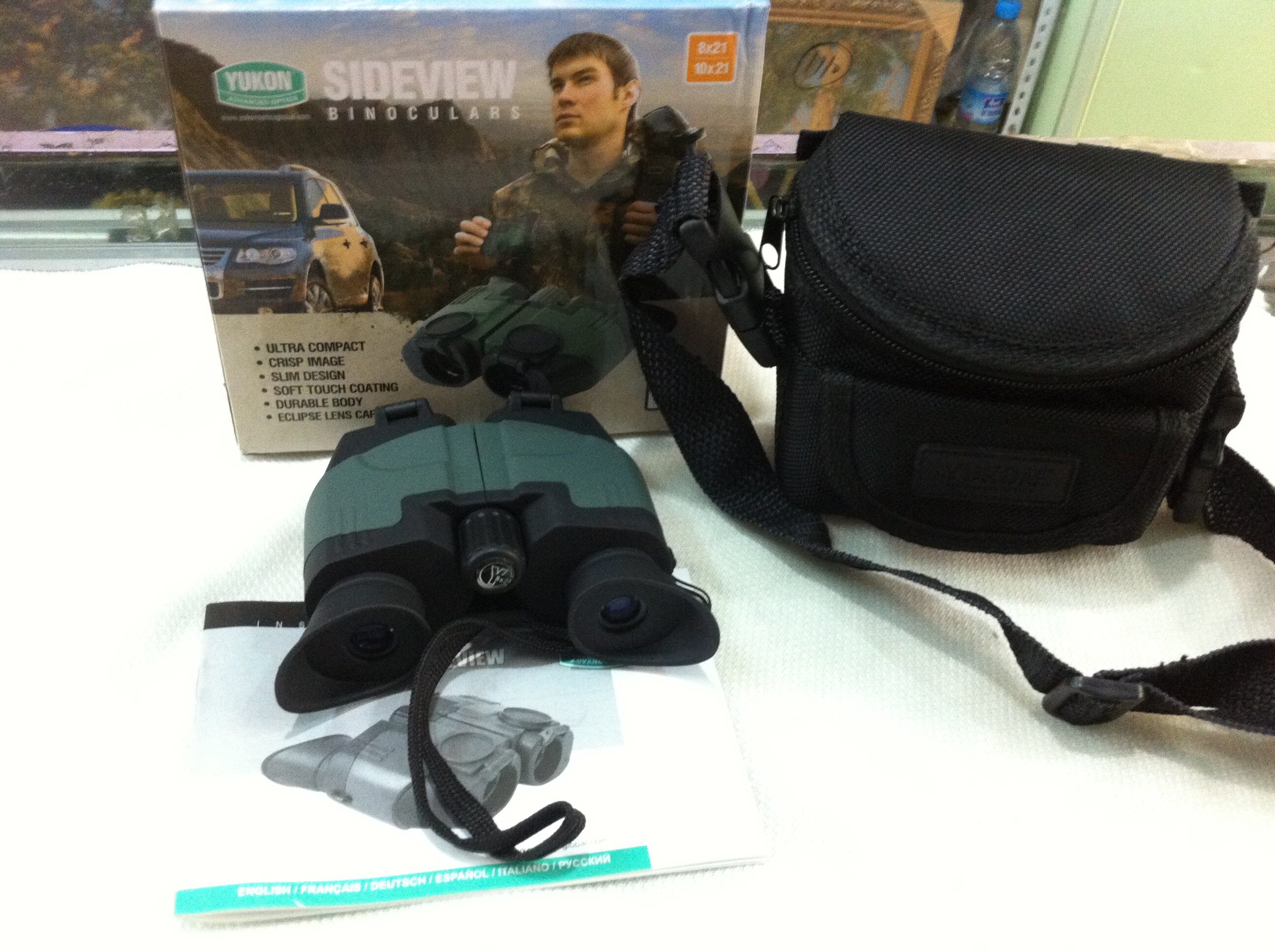 Yukon River YUKON 10x21 Mini portable small Rafa Laurenma Ball binoculars