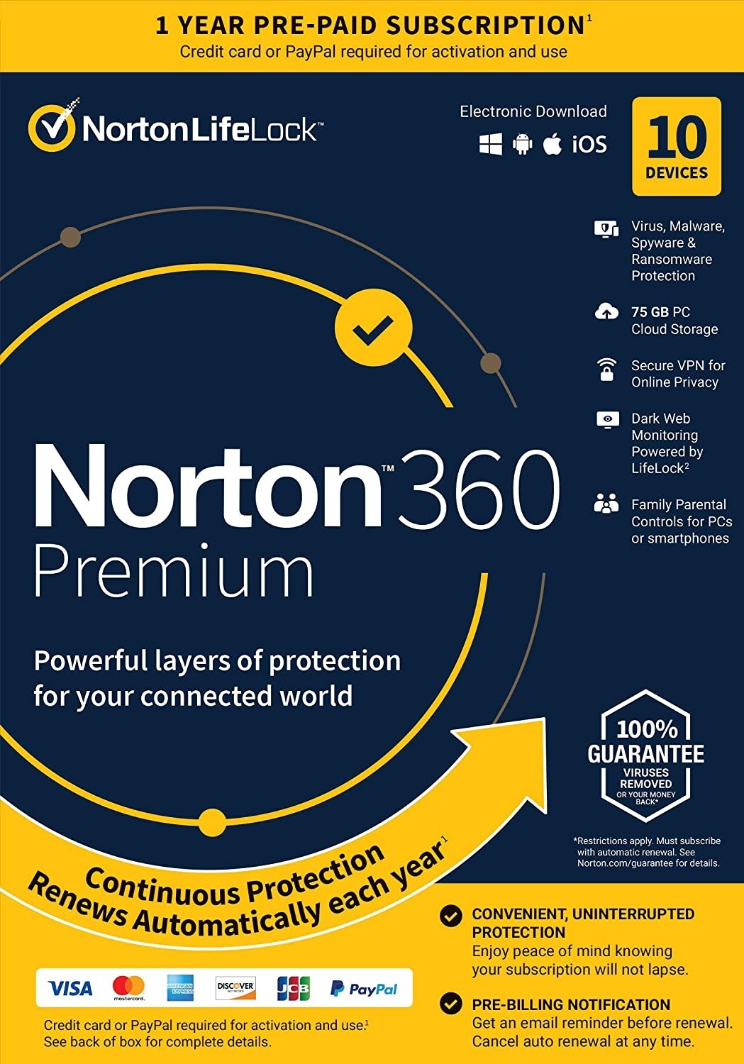 Norton360 Norton antivirus software Security cyber security for half a year 8 mobile phone anti-virus