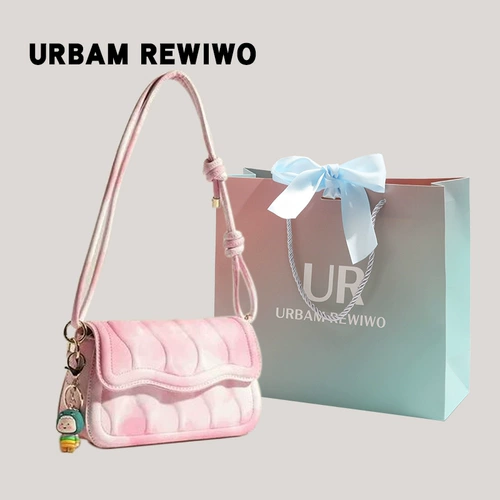 URBAM REWIWO Сумка подмышку, модная сумка на одно плечо, официальный продукт, коллекция 2023