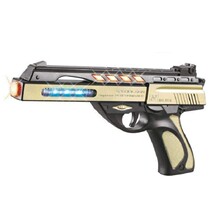 Children Toy Electric Gun Boy Gun Emulation Sound And Light Gun Girl Submachine Gun Eat Chicken With Music One Year Old Resistance Gun