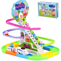 B.Duck, игрушка с рельсами, горка для мальчиков и девочек, утка