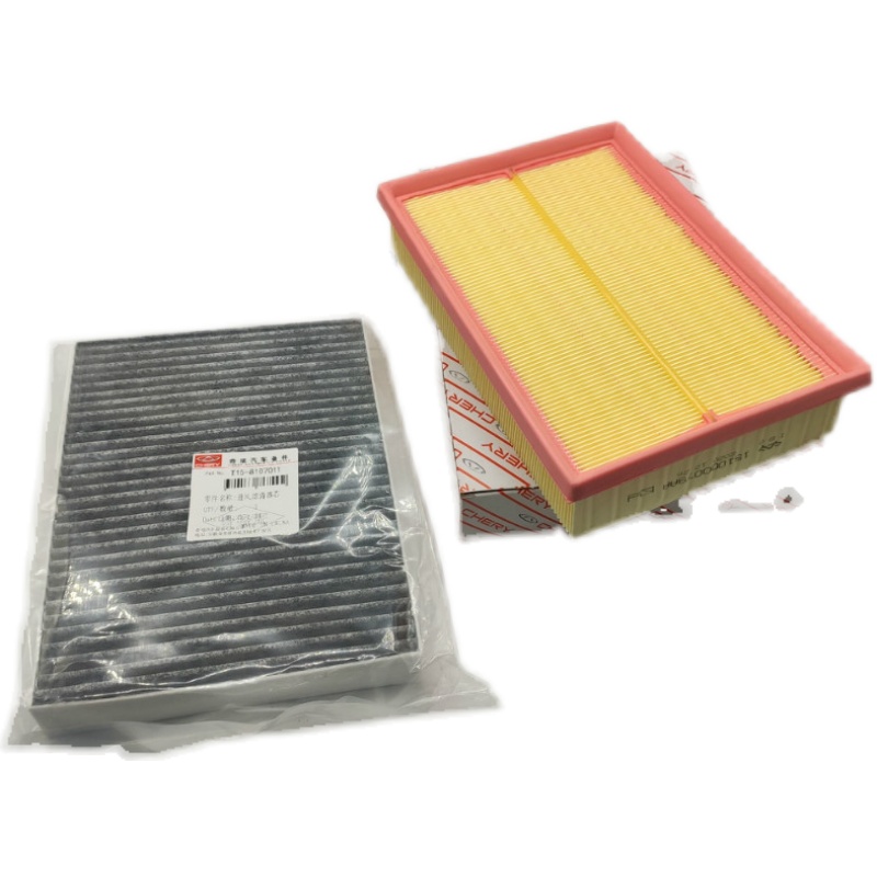 Air Filter + Air Conditioning FilterChery Tiggo 8   7 Xingtu LX1.6T engine atmosphere PLUS air conditioner filter element Oil filter maintain Three filtration