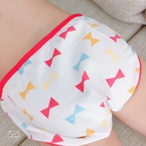 Physical spot Taiwanese cake5 childrens underwear female boy boxer triangle cotton boys and girls underwear